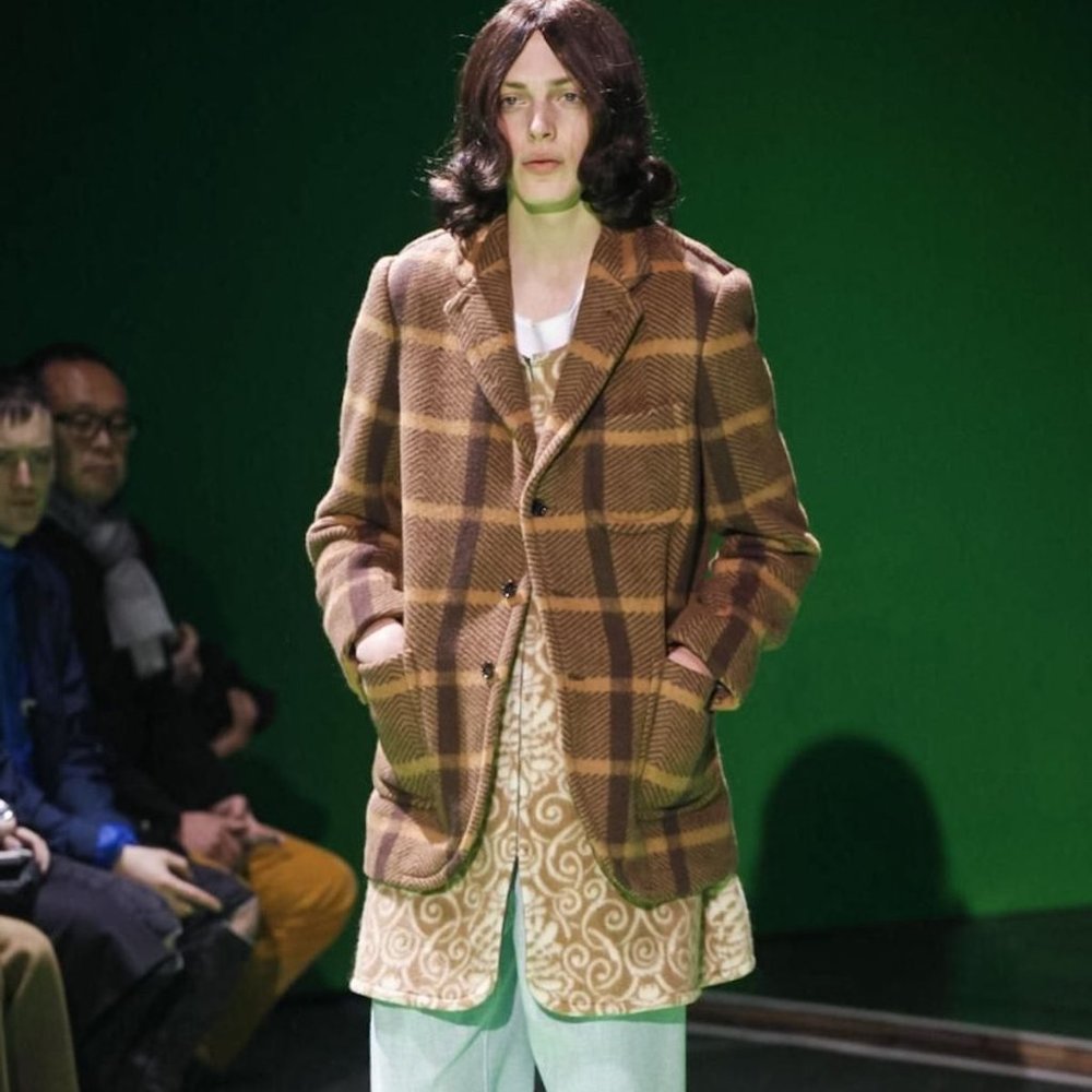 Comme des Garçons Homme Plus Fall 2013 Runway Long Vest